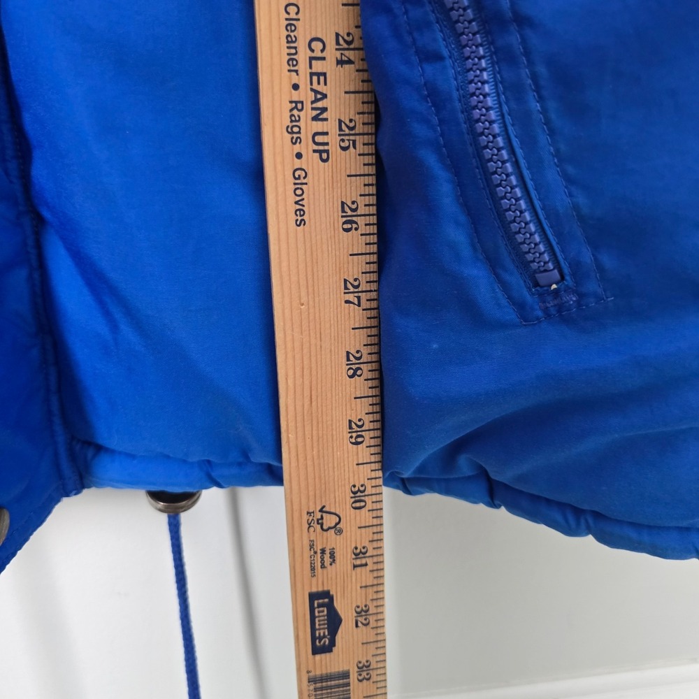 Vintage NFL Gameday by Turbo Sportswear Giants Puffer Jacket Mens Large Red Blue - Picture 11 of 13